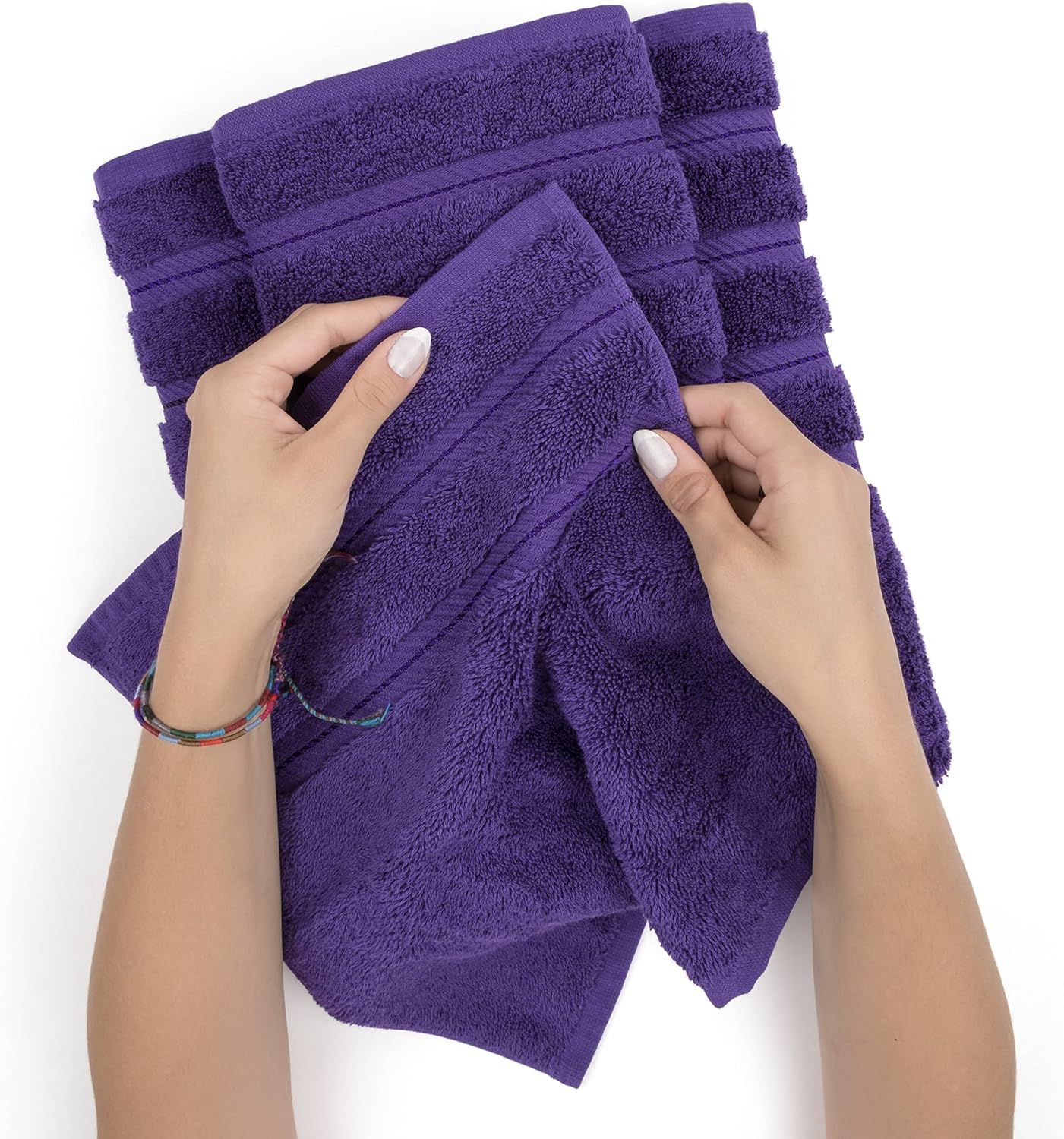 Thumbnail 5 de American Soft Linen Luxury 600 GSM Towel Set
