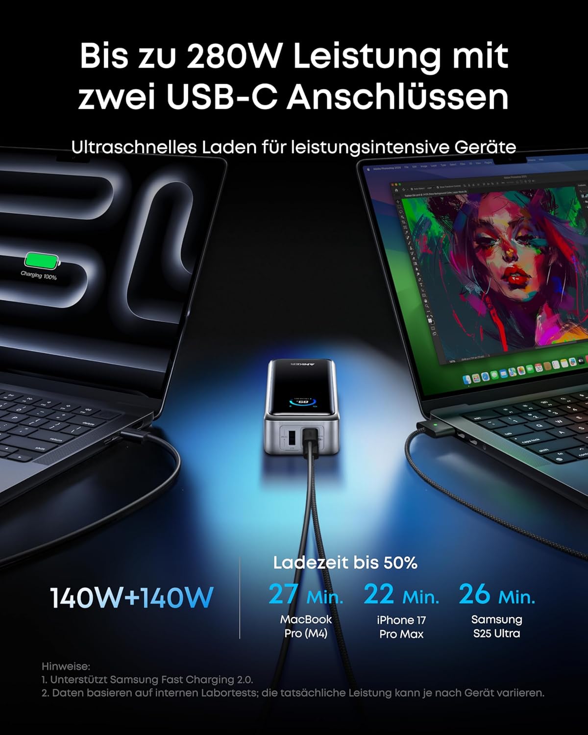 Thumbnail 2 de Anker Prime Powerbank 26250mAh 300W