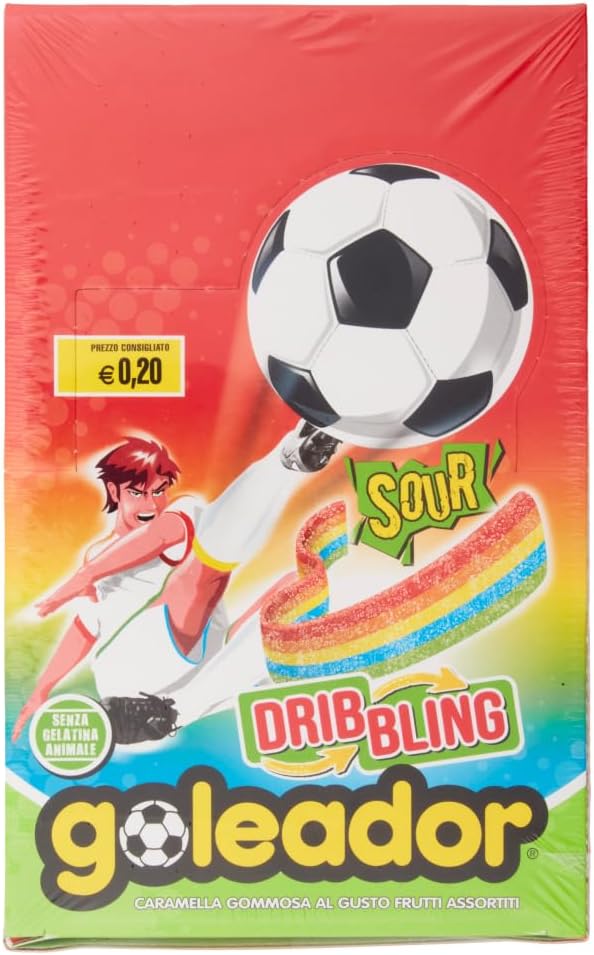 Detalle 2 de Goleador Dribbling Rainbow 144 pezzi 🍬