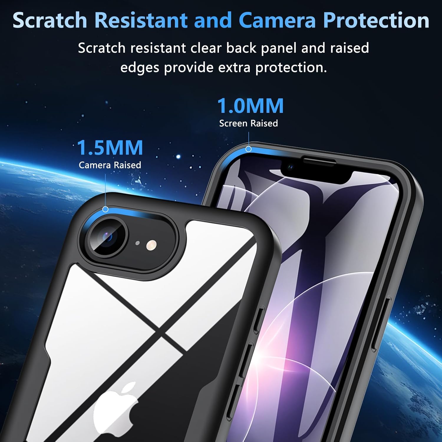 Detalle de OWKEY iPhone 17e shockproof case with screen protector