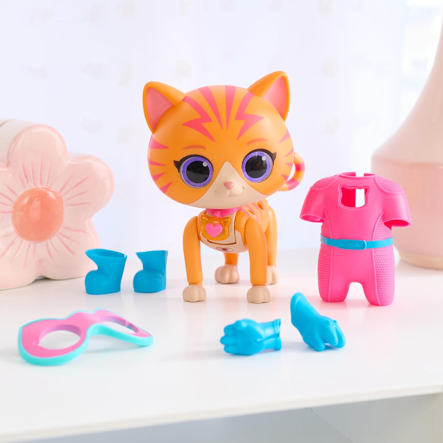 Thumbnail 6 de Just Play Ginny Disney Junior SuperKitties Transformación 🐱