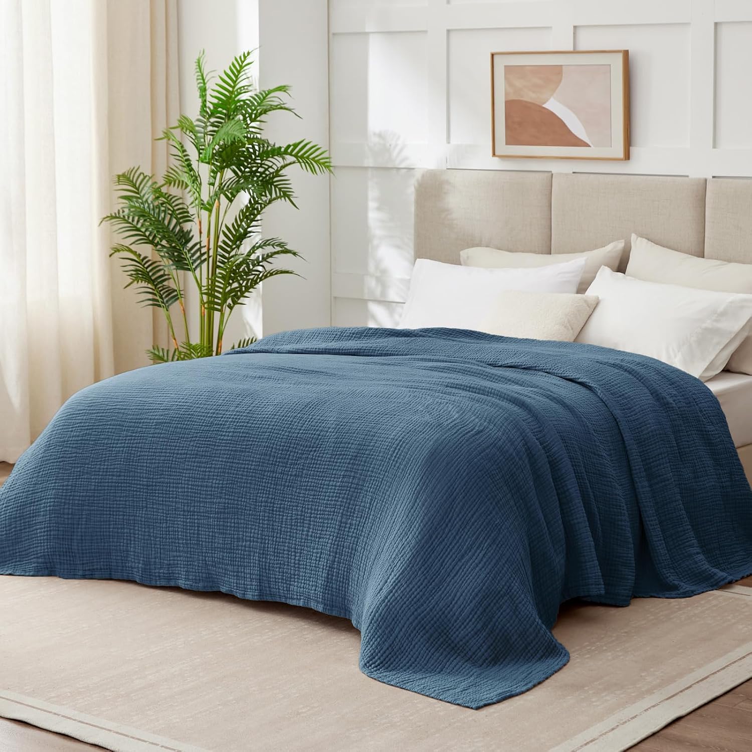 Thumbnail 6 de Cotton Muslin Blanket, 90 x 90