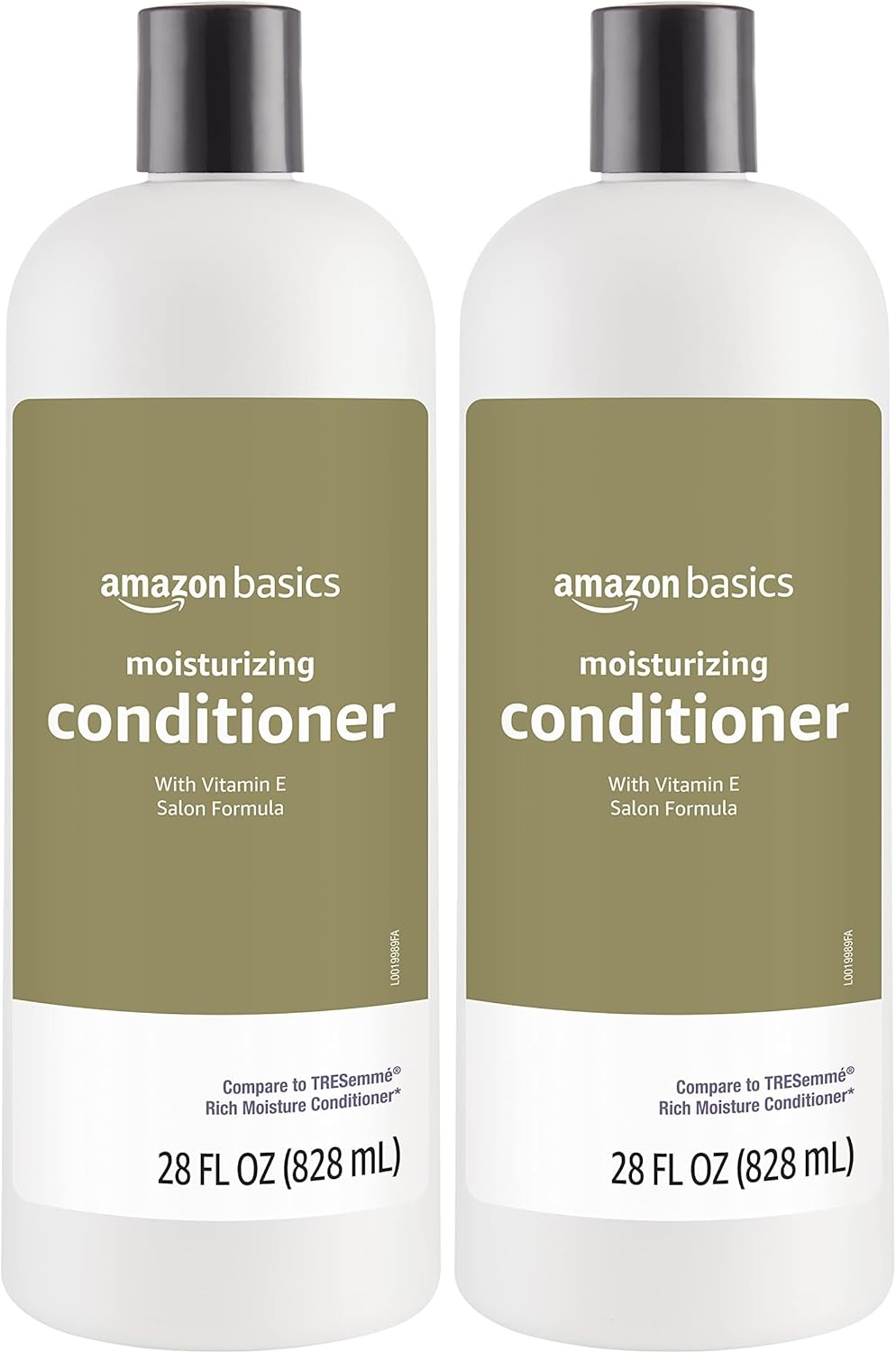 Thumbnail 5 de Amazon Basics Moisture Rich Conditioner (Vitamin E) for Dry & Damaged Hair, 28 fl oz, 4-Pack
