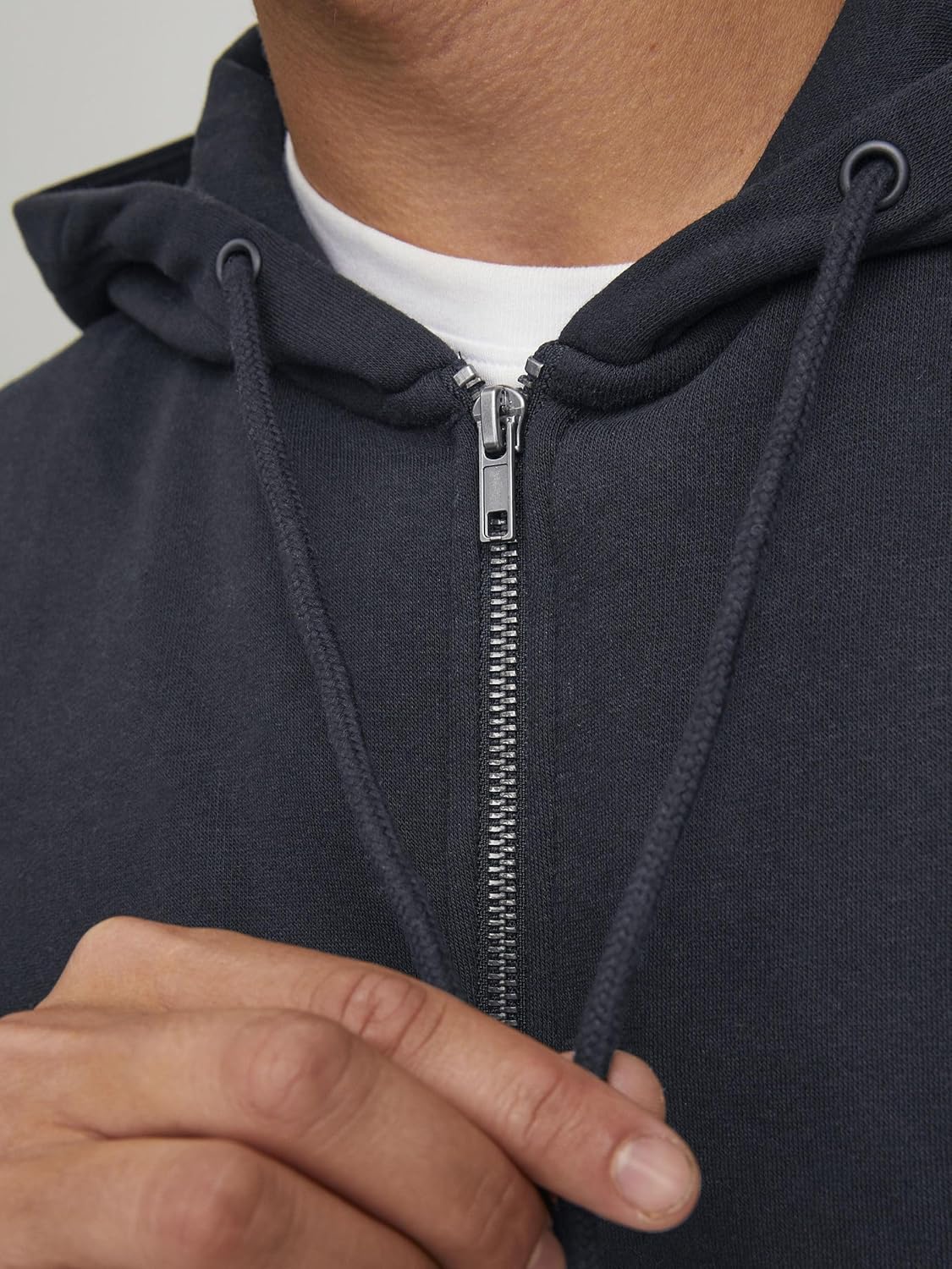 Thumbnail 6 de Jack & Jones Zip Hoodie Plain Zip Hoodie da uomo con cappuccio