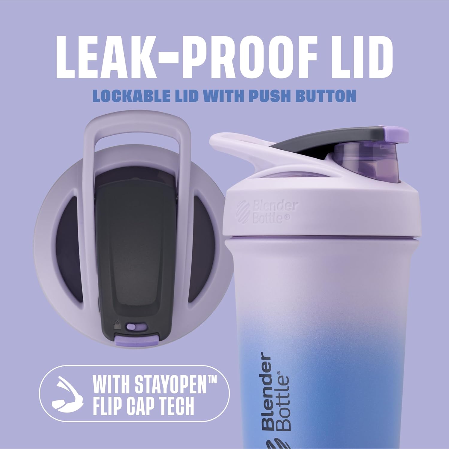 Detalle 2 de Strada Sleek 740ml insulated shaker bottle
