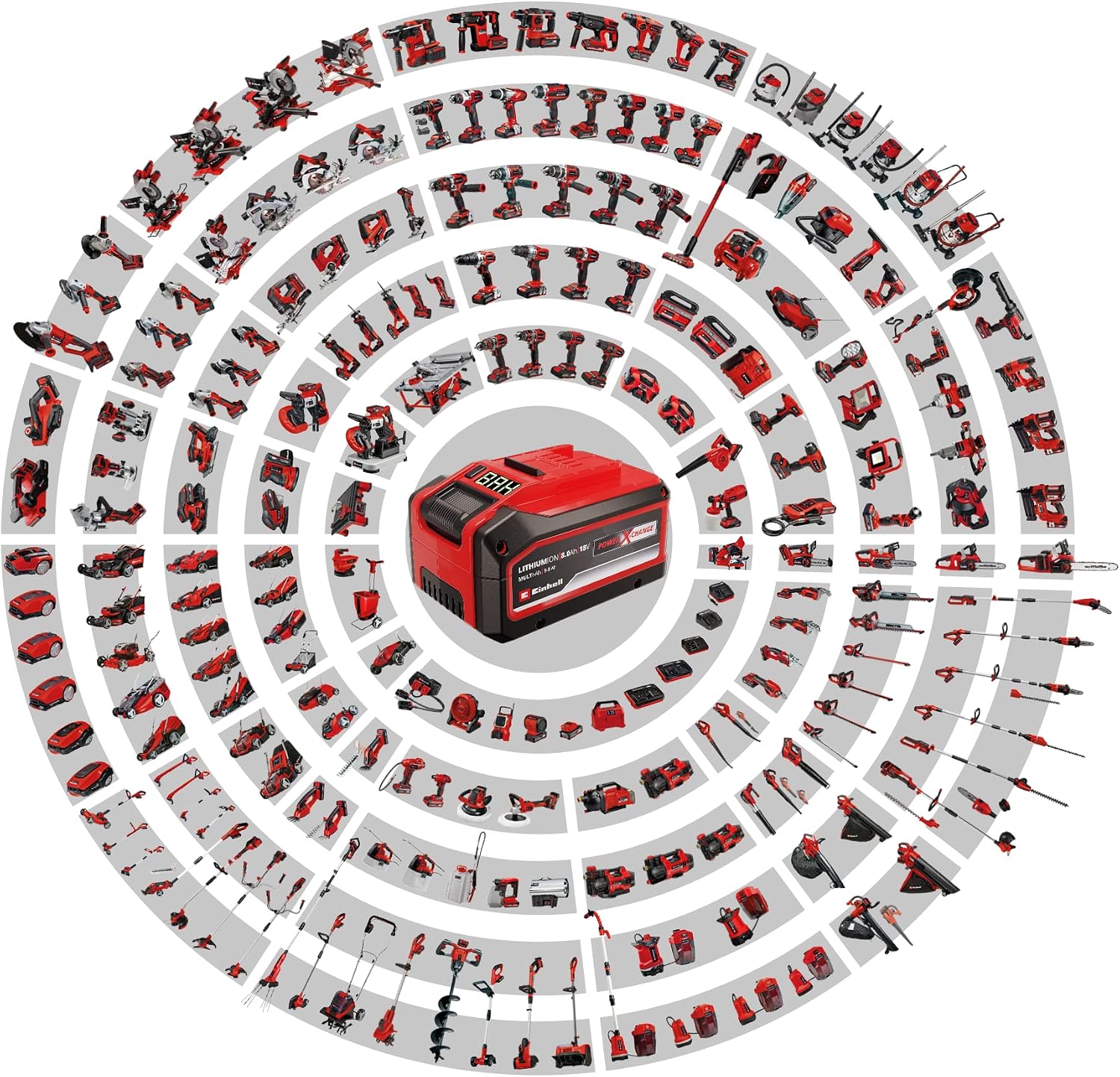 Thumbnail 1 de Einhell GE-CT 18/30 Li-Solo Power X-Change: tagliabordi a batteria 18 V con testa regolandibile