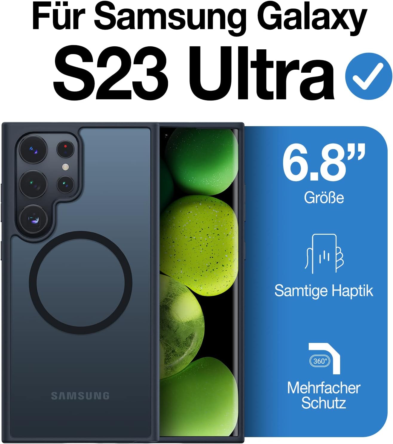 Thumbnail 1 de TORRAS Guardian-Mag Hülle Galaxy S23 Ultra