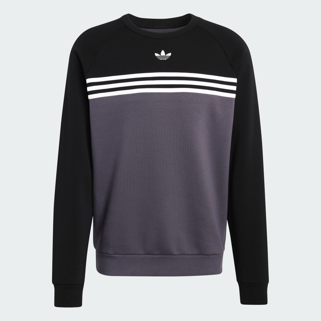 Thumbnail 3 de Adidas Sudadera cuello redondo Chest Stripes