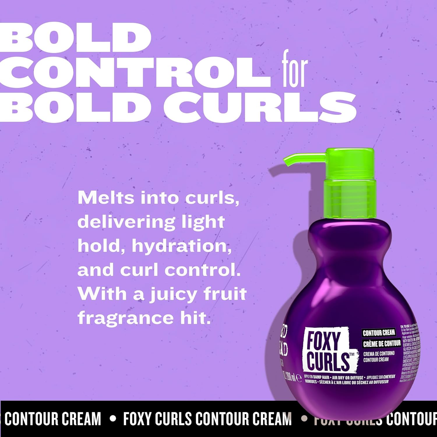 Thumbnail 6 de TIGI Foxy Curls Hair Cream 72h anti-frizz