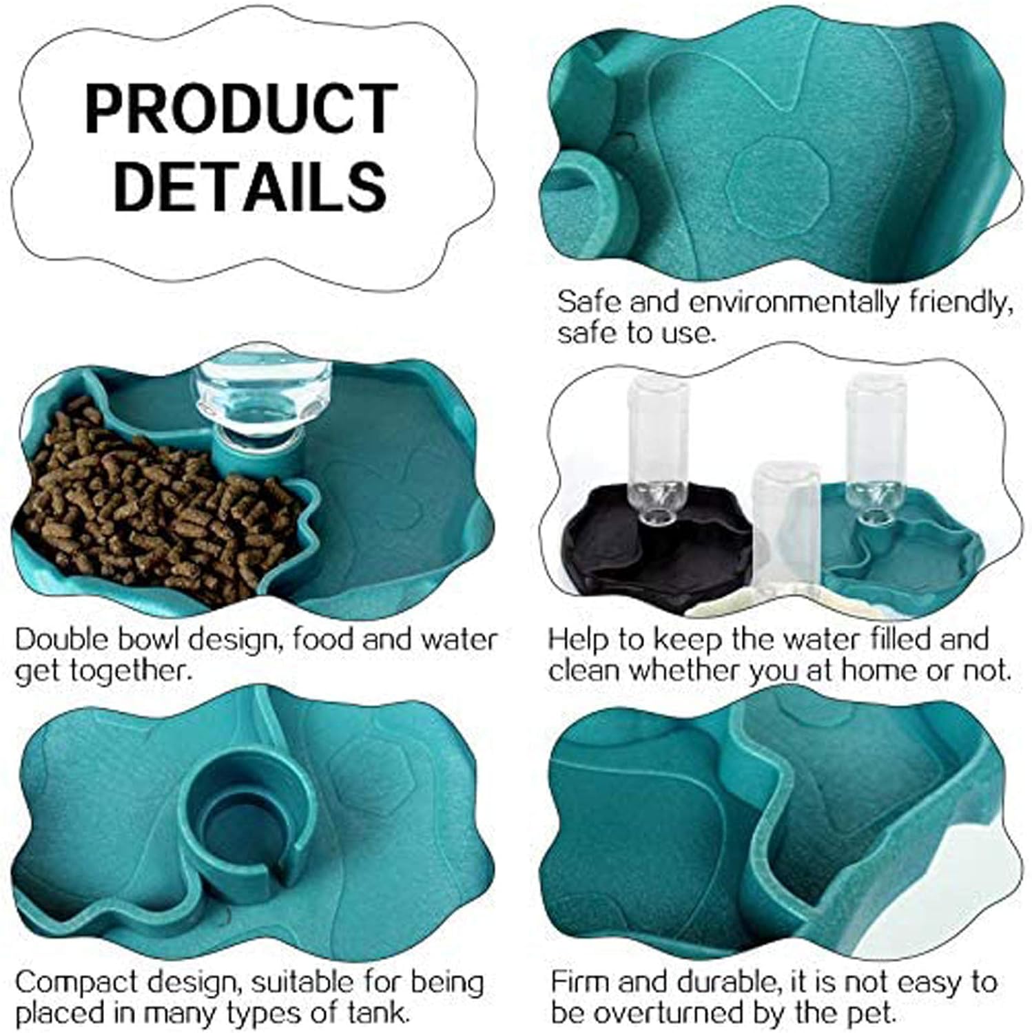 Thumbnail 2 de QIODAZOO Näpfe für Reptilien 200 ml 🐢