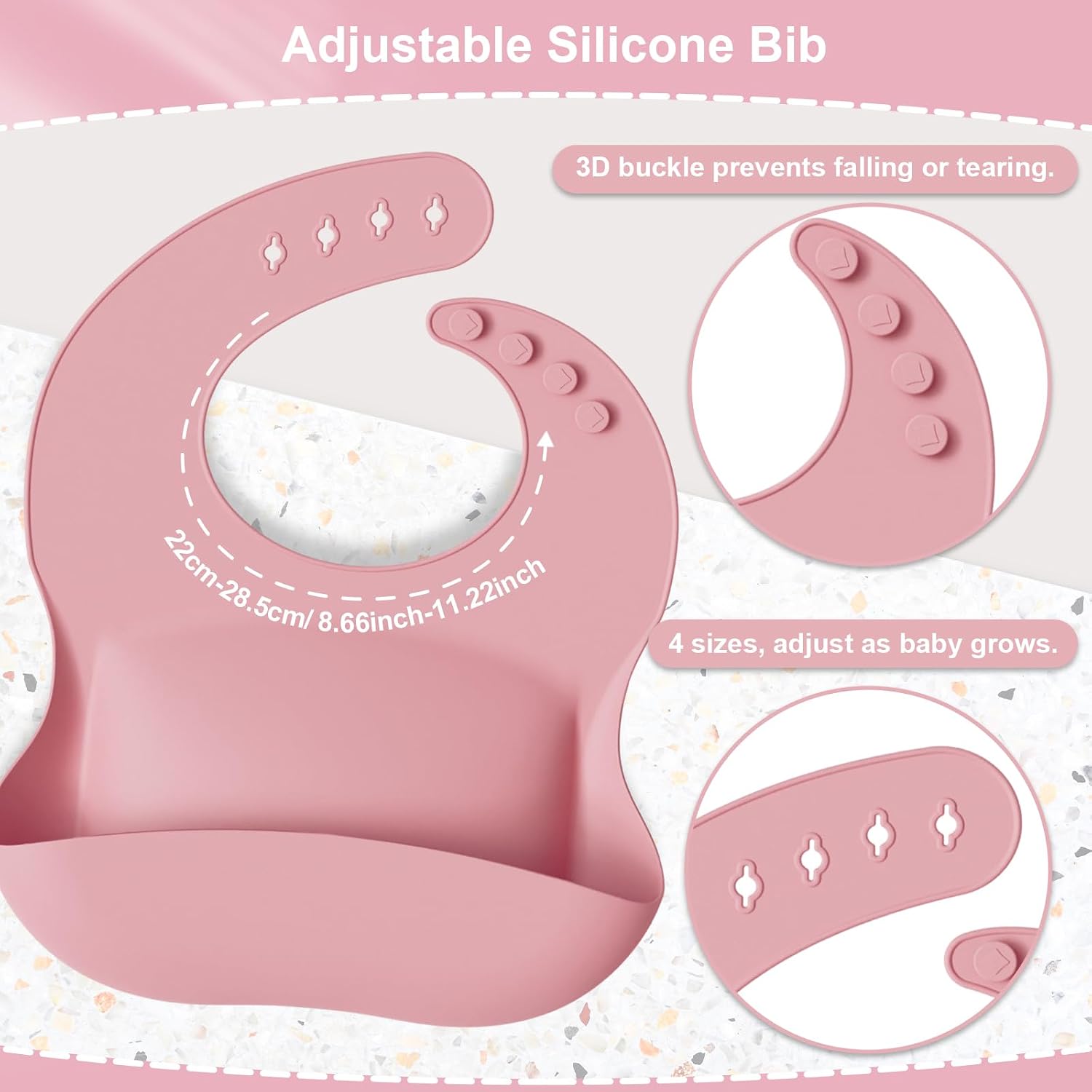 Detalle de Silicone Baby Feeding Set, 10-Piece