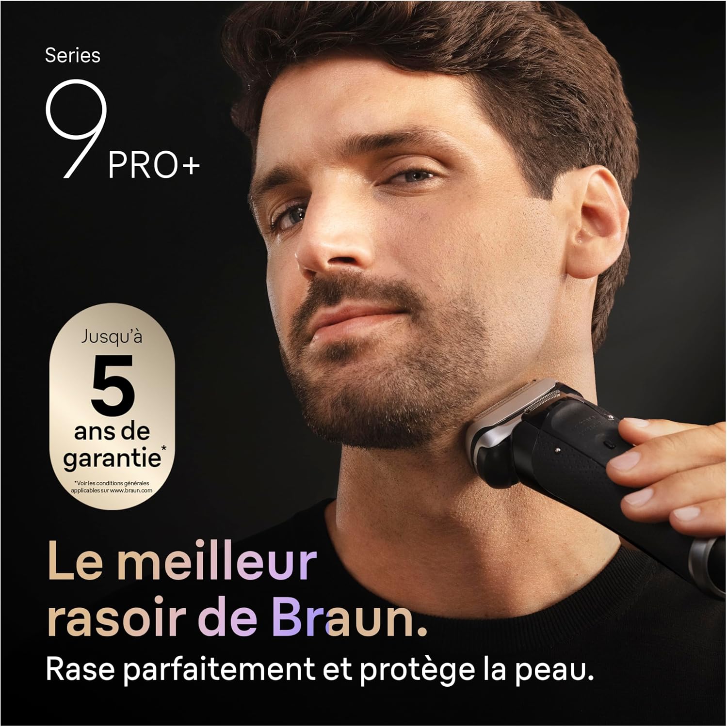 Thumbnail 1 de Braun Series 9+ PRO 9690CCE Noir Rasoir