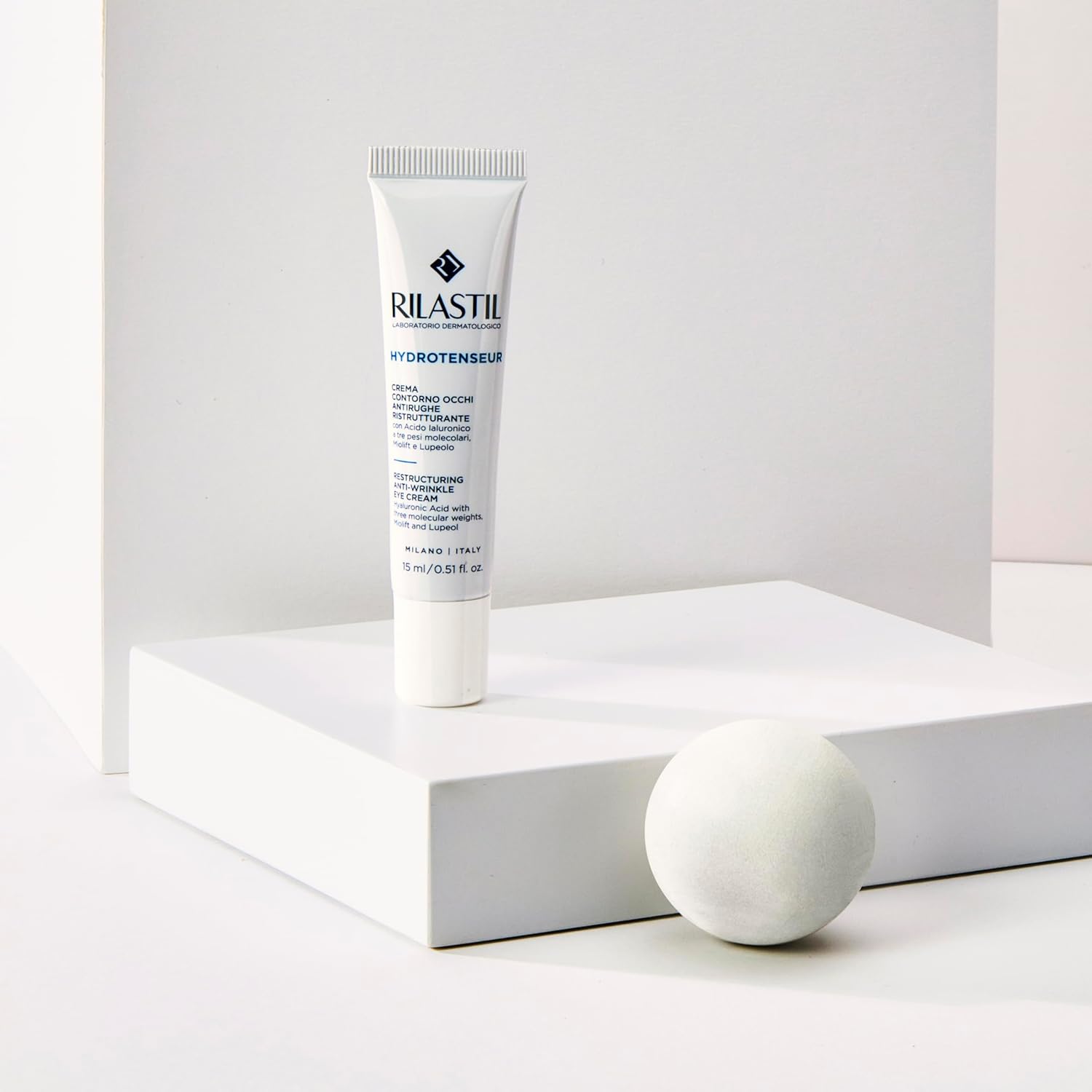 Thumbnail 1 de Rilastil Hydrotenseur Crème Contour des Yeux anti-rides hydratante et nourrissante – Triple action anti-âge, 15 ml
