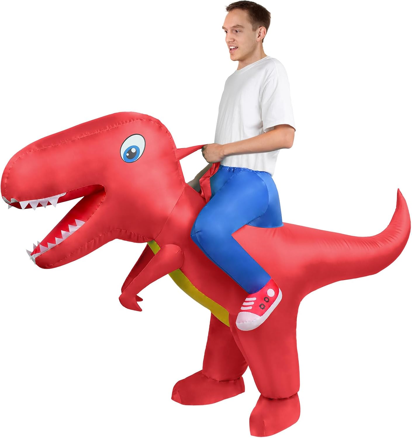 Detalle de AOOWU Costume gonfiabile dinosauro per festa đźŽ