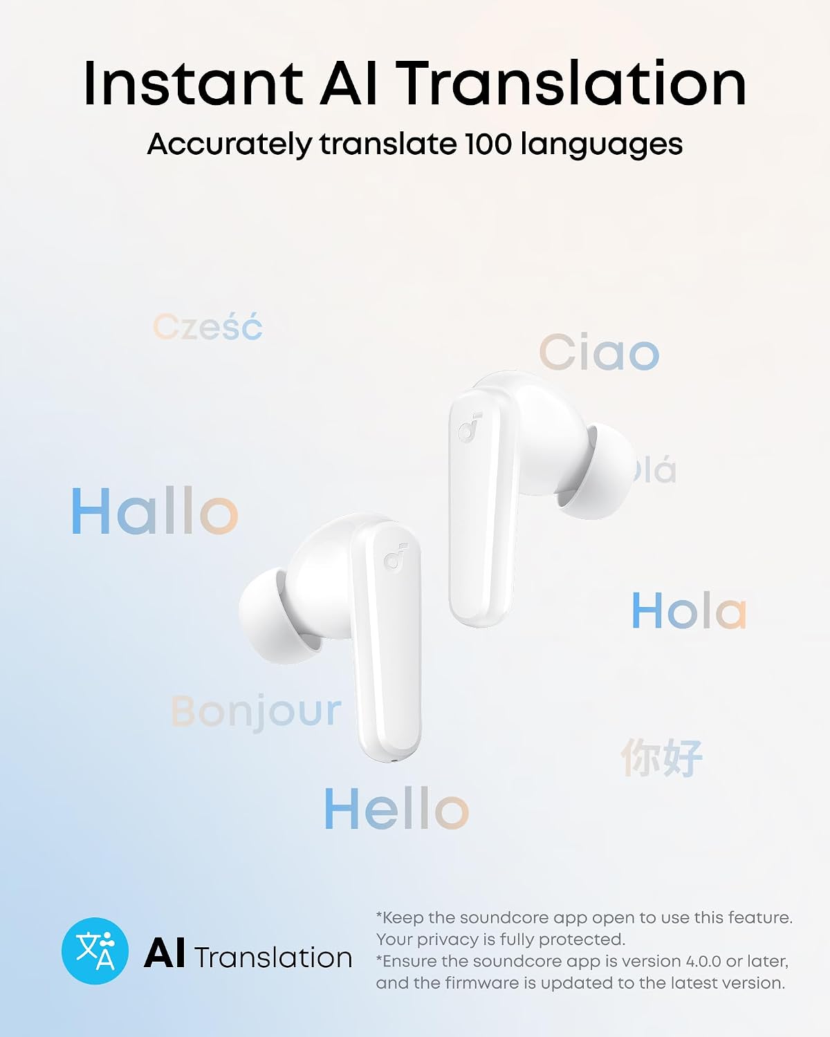 Detalle 2 de Soundcore P20i True Wireless Earbuds