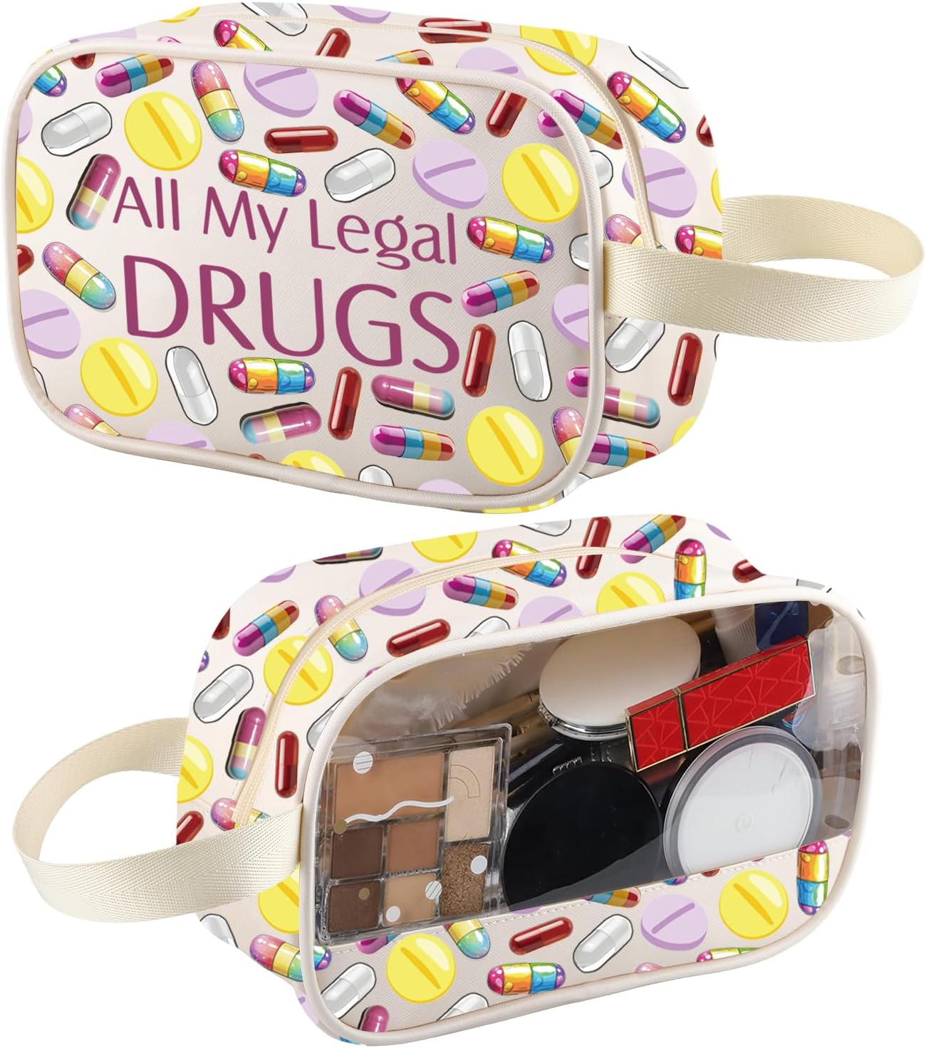 Thumbnail 6 de Merch pouch All My Legal Drug 23cm bag