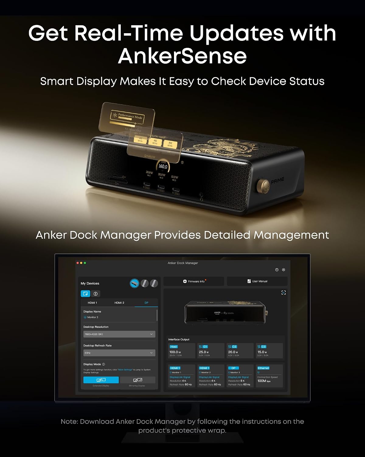 Detalle de Anker Docking Station DL7400