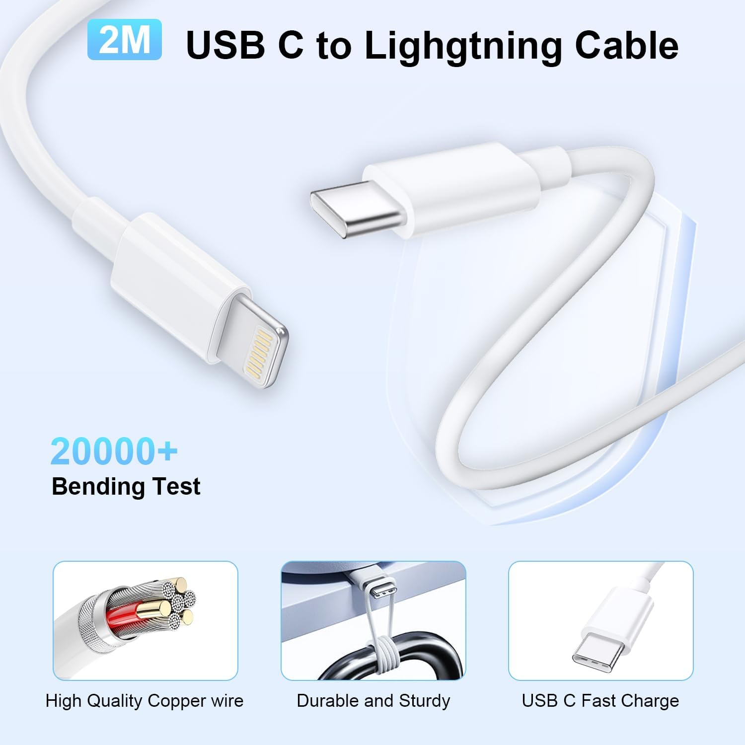 Thumbnail 4 de Bamkey 30W Caricatore iPhone 2M