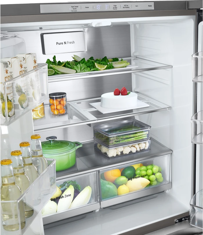 Thumbnail 8 de LG GMG861MBAE Side-by-Side-Kühlschrank: Großvolumen, InstaView und DoorCooling
