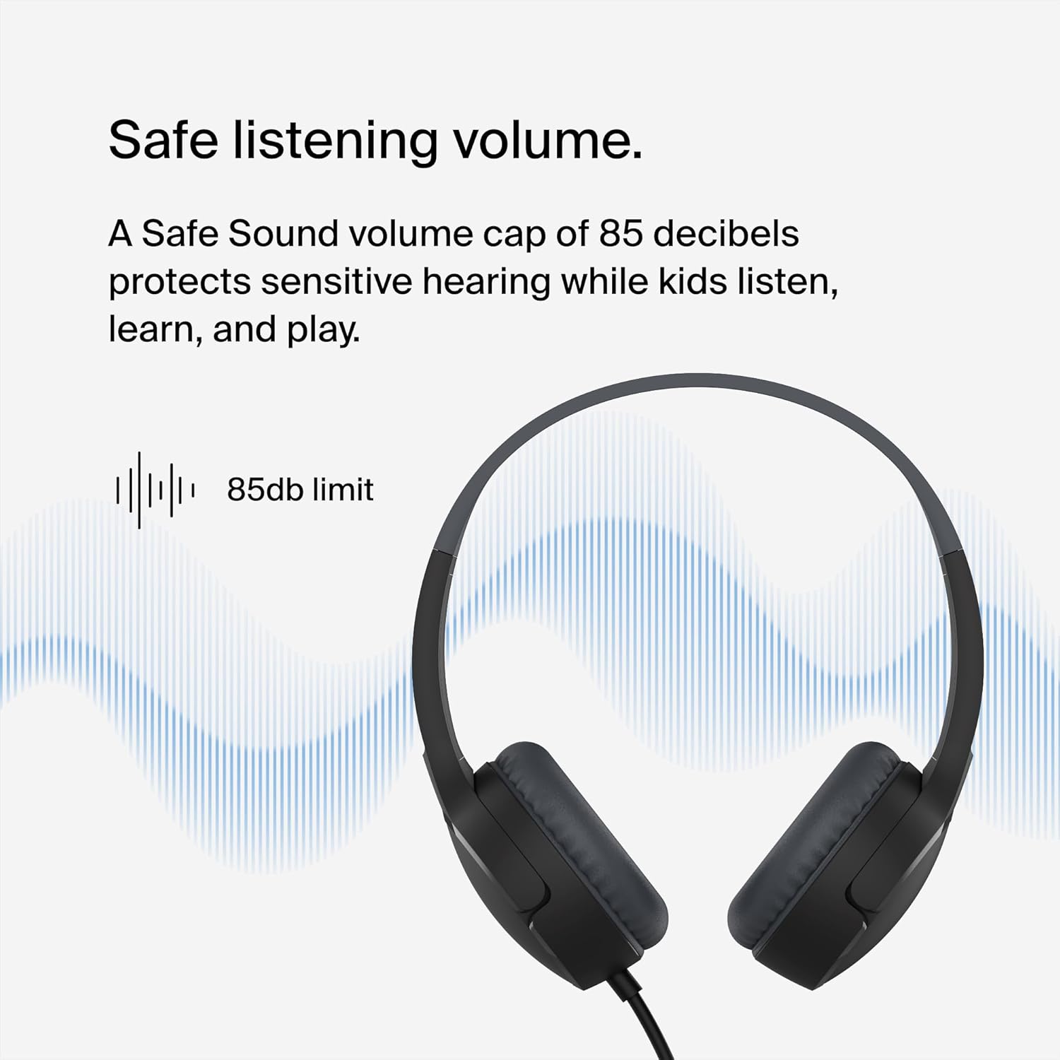 Detalle de Belkin SoundForm Mini: Auriculares niños con micrófono