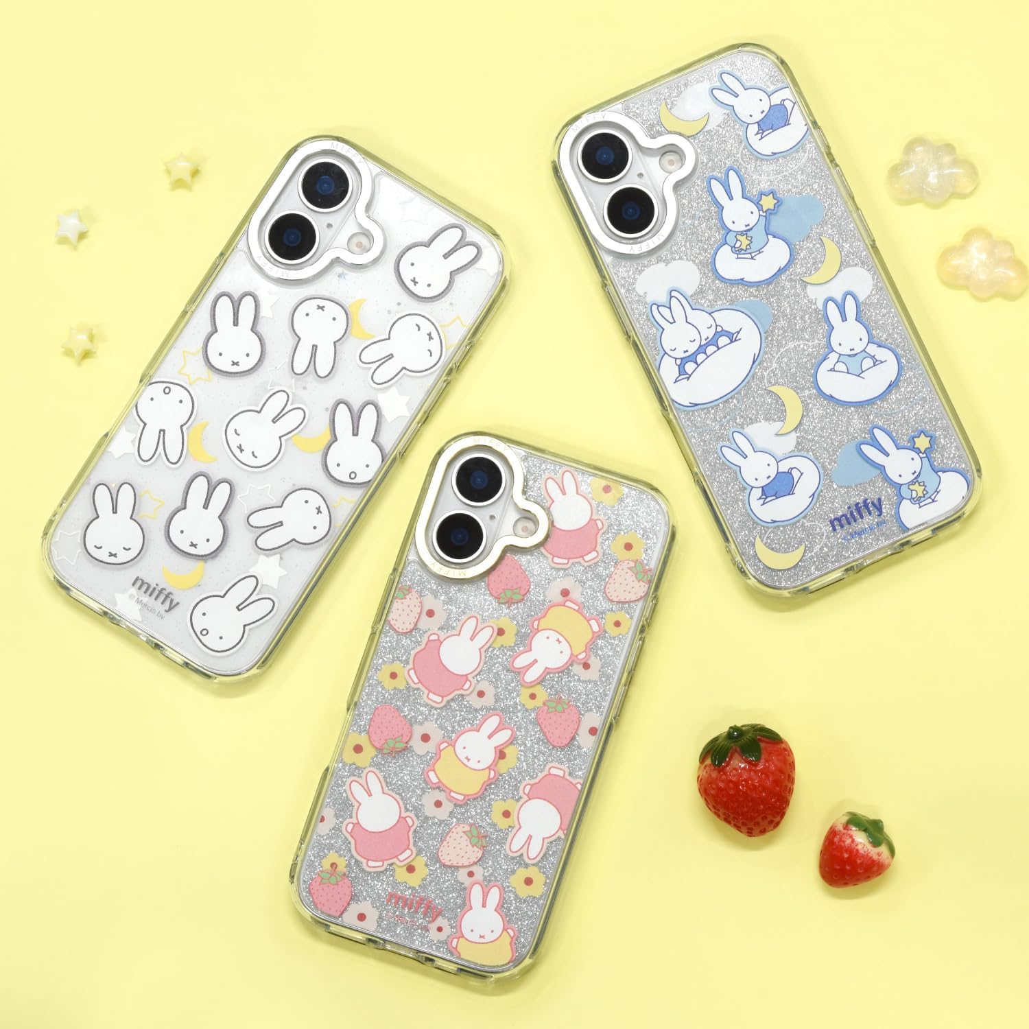 Thumbnail 6 de グルマンディーズ MF-634C ミッフィー Camera Frame iPhone 17対応ケース くも