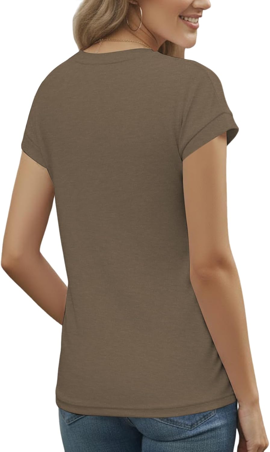 Thumbnail 1 de Cuptacc Damen Sommer Rundhals T-Shirt