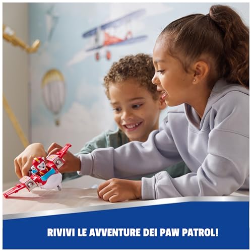 Detalle 2 de Paw Patrol Air Rescue: Marshall con veicolo di soccorso aereo per bambini 3+