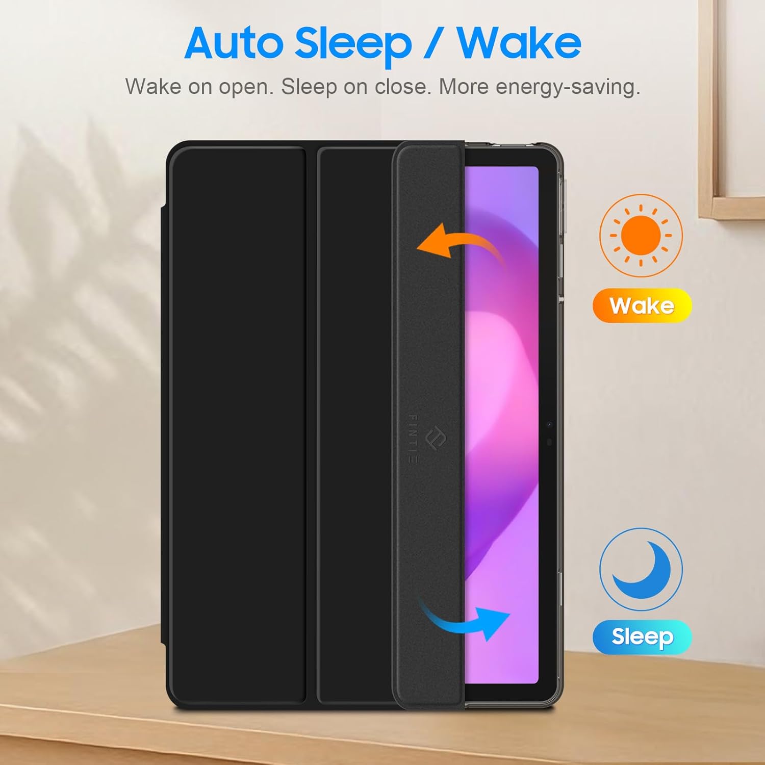 Thumbnail 4 de Fintie Hülle für Lenovo Idea Tab 11 Zoll 2025 (TB-336ZU / TB-336FU) – ultradünnes Cover mit Auto Schlaf/Wach und transparenter Rückseite