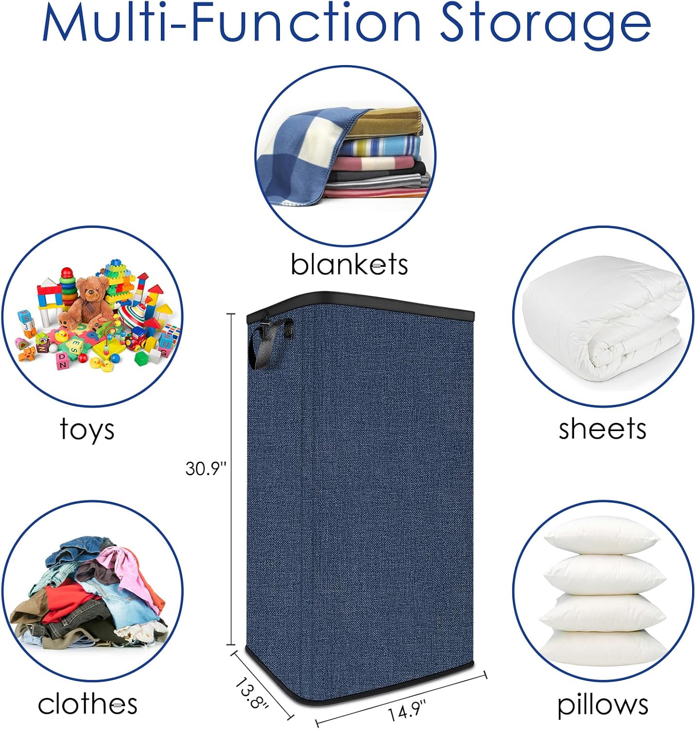 Detalle 1 de SNIGJAT Laundry Hamper 100L