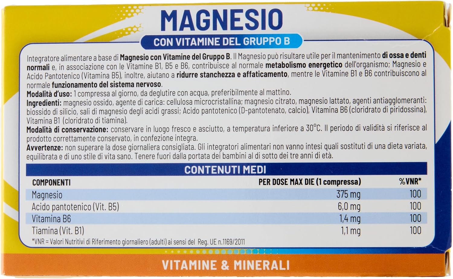 Thumbnail 1 de Equilibra Integratori Alimentari Magnesio con Vitamine del Gruppo B (B1, B5, B6) – Integratore senza glutine, 3 confezioni
