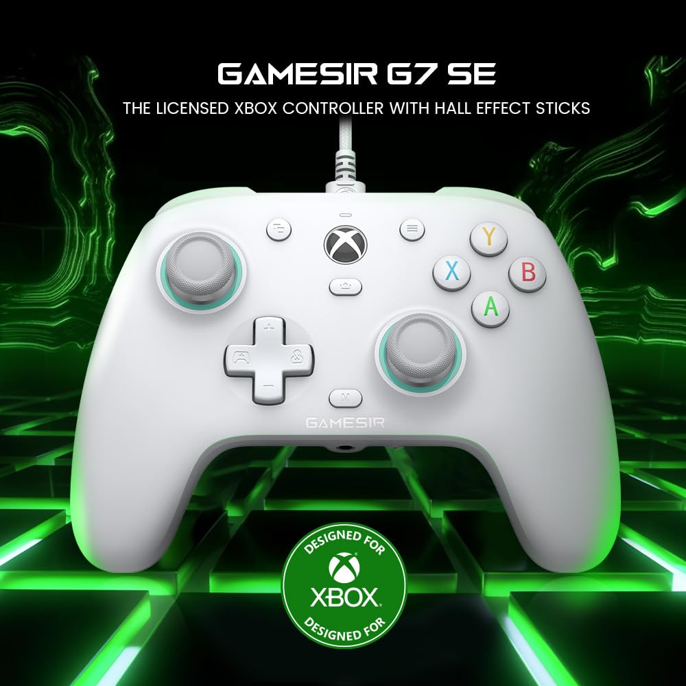 Thumbnail 1 de GameSir G7 SE Wired Controller for Xbox Series X|S, Xbox One & Windows 10/11 (Plug and Play, Hall Effect)