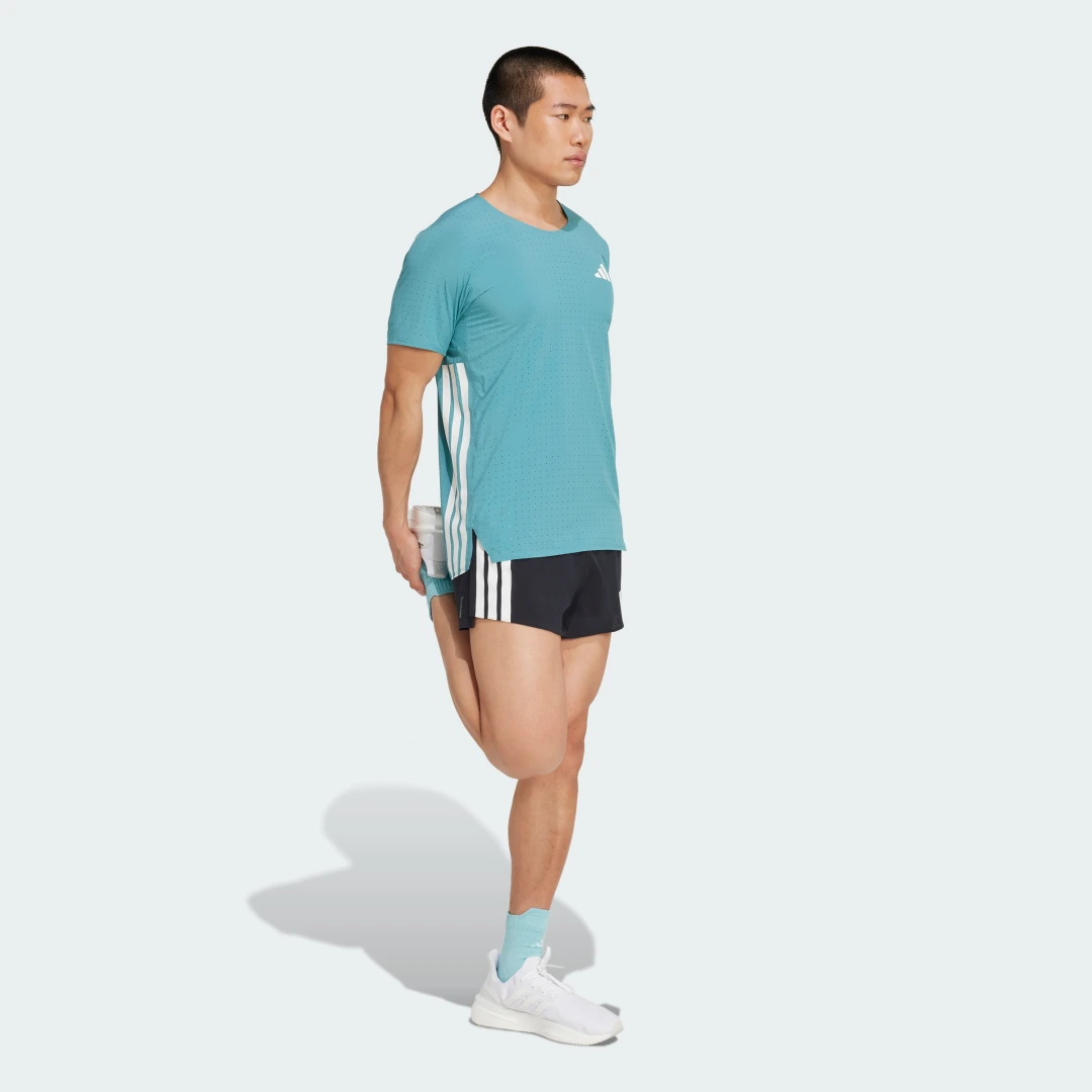 Thumbnail 2 de Adidas Camiseta Adizero Running Turquesa