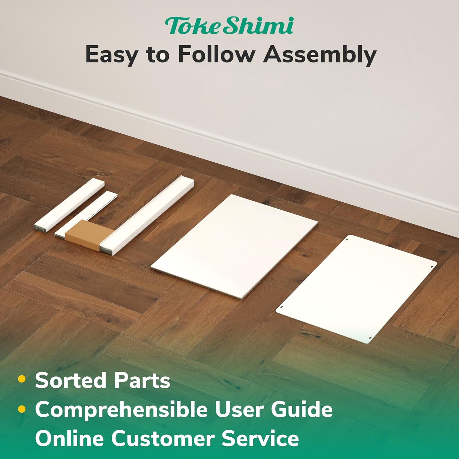 Thumbnail 2 de TokeShimi 30x26 Medicine Cabinet Mirror with Adjustable Shelves 🪞