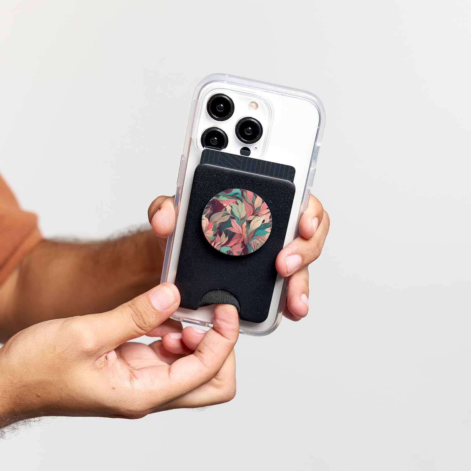 Thumbnail 4 de PopSockets PopWallet MagSafe pastel 3 cartes