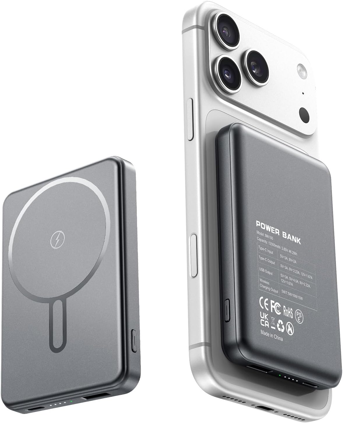Detalle de MagSafe Magnetic Power Bank 10,000mAh