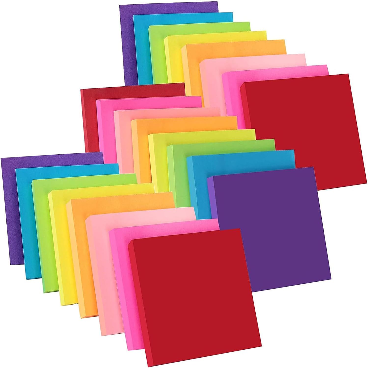 Thumbnail 5 de ZCZN 8 Sticky Notes 76 x 76 mm 1600 sheets