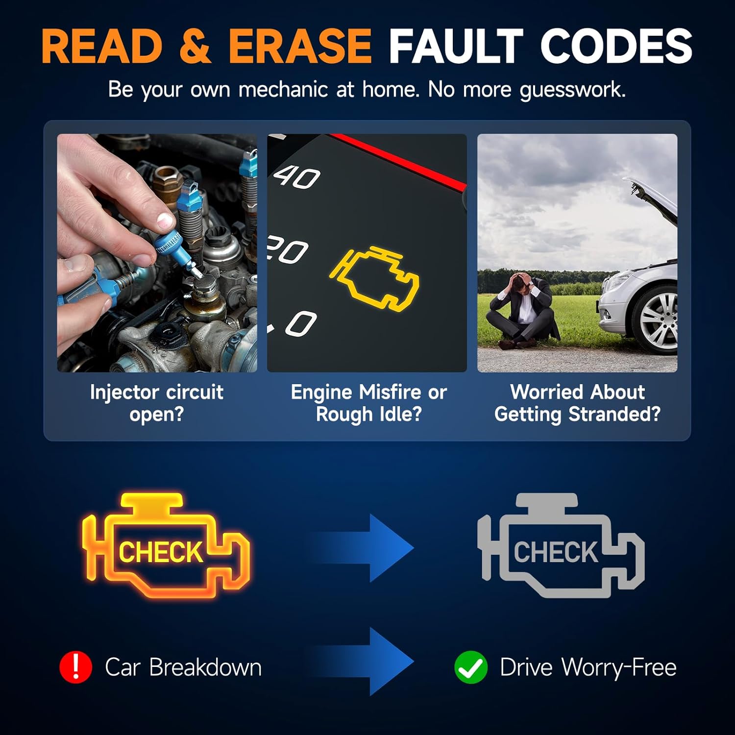 Detalle de FOXWELL NT301 OBD2 Scanner with Live Data