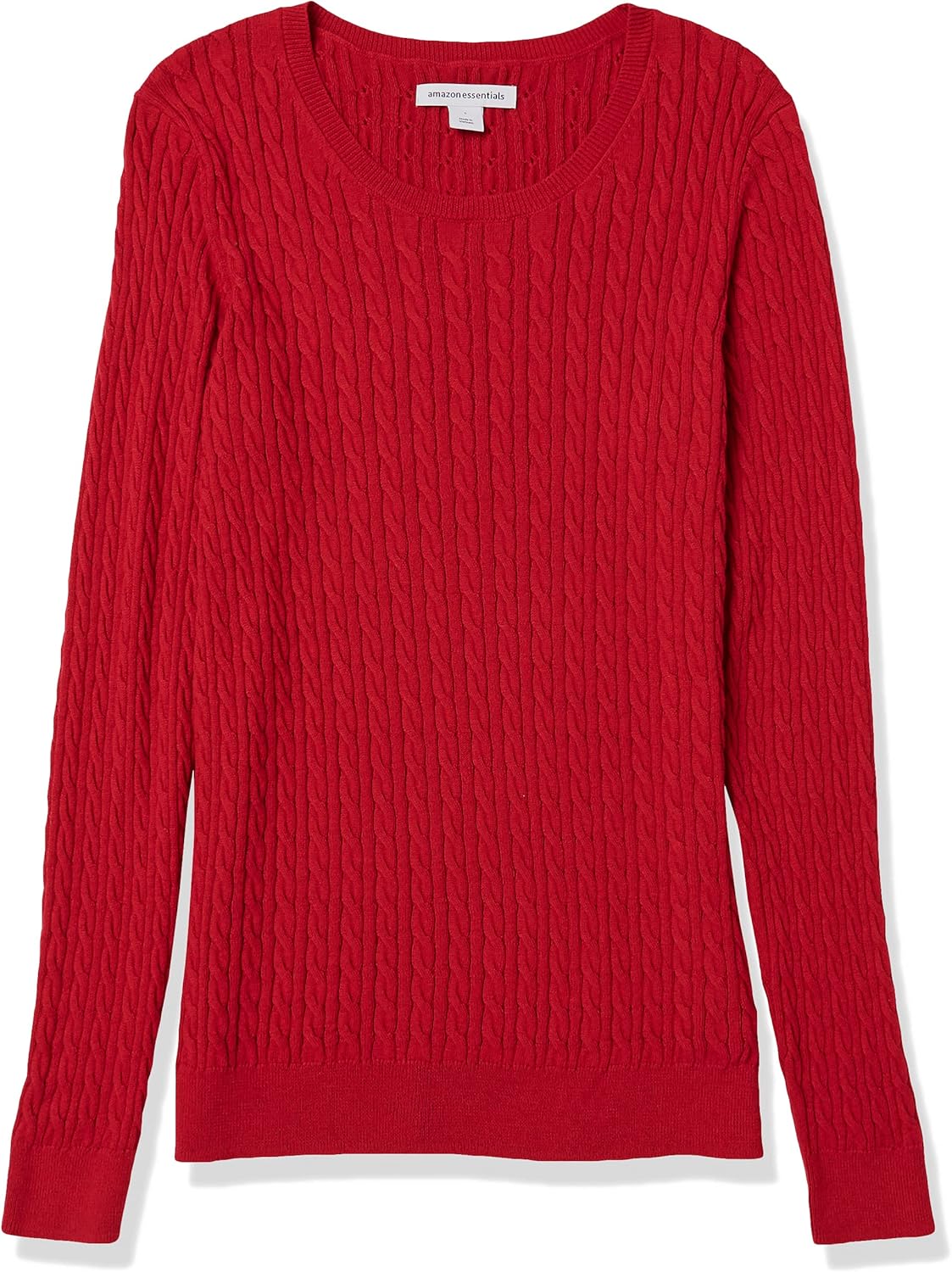 Thumbnail 5 de Amazon Essentials Women's Lightweight Cable Knit Crewneck Jumper (Plus Size Available)