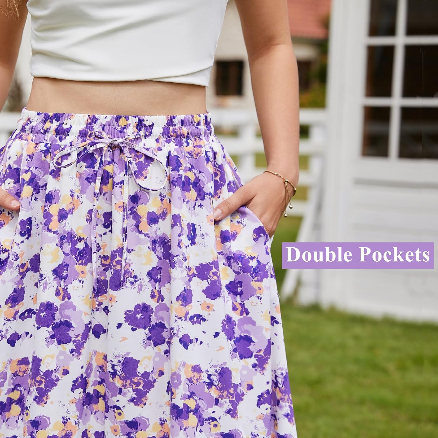 Detalle 1 de Abaadlw Maxi Skirt