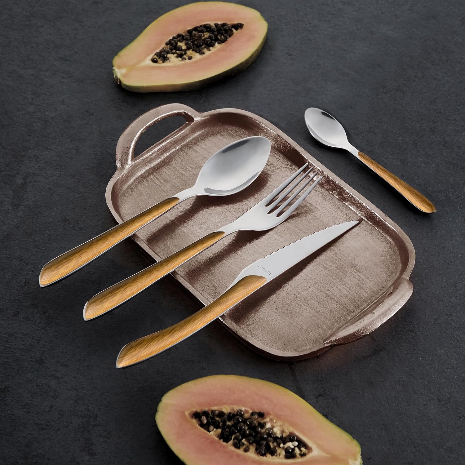 Thumbnail 5 de Amefa Eclat Set 24 Cubiertos de Madera