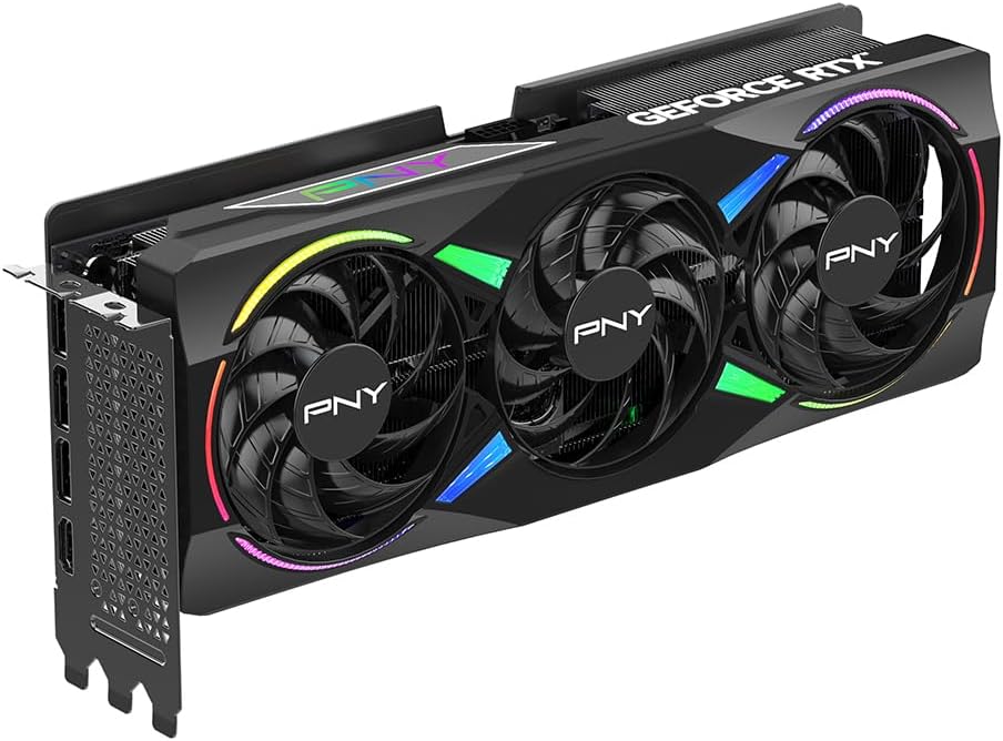 Thumbnail 4 de PNY GeForce RTX™ 5070Ti 16GB ARGB OC Triple Fan Graphics Card DLSS 4
