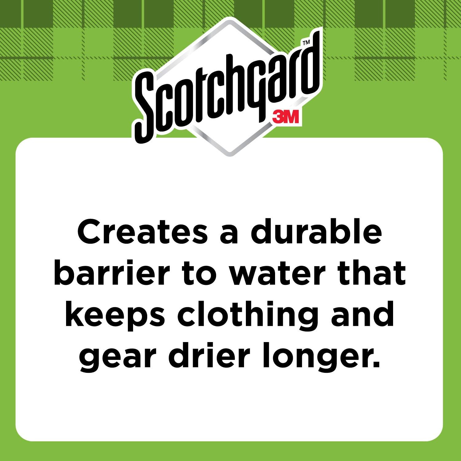 Detalle de Scotchgard Heavy Duty Water Shield 400 ml – Water Repellent Spray for Outerwear, Tents, Backpacks, Canvas, Polyester and Nylon