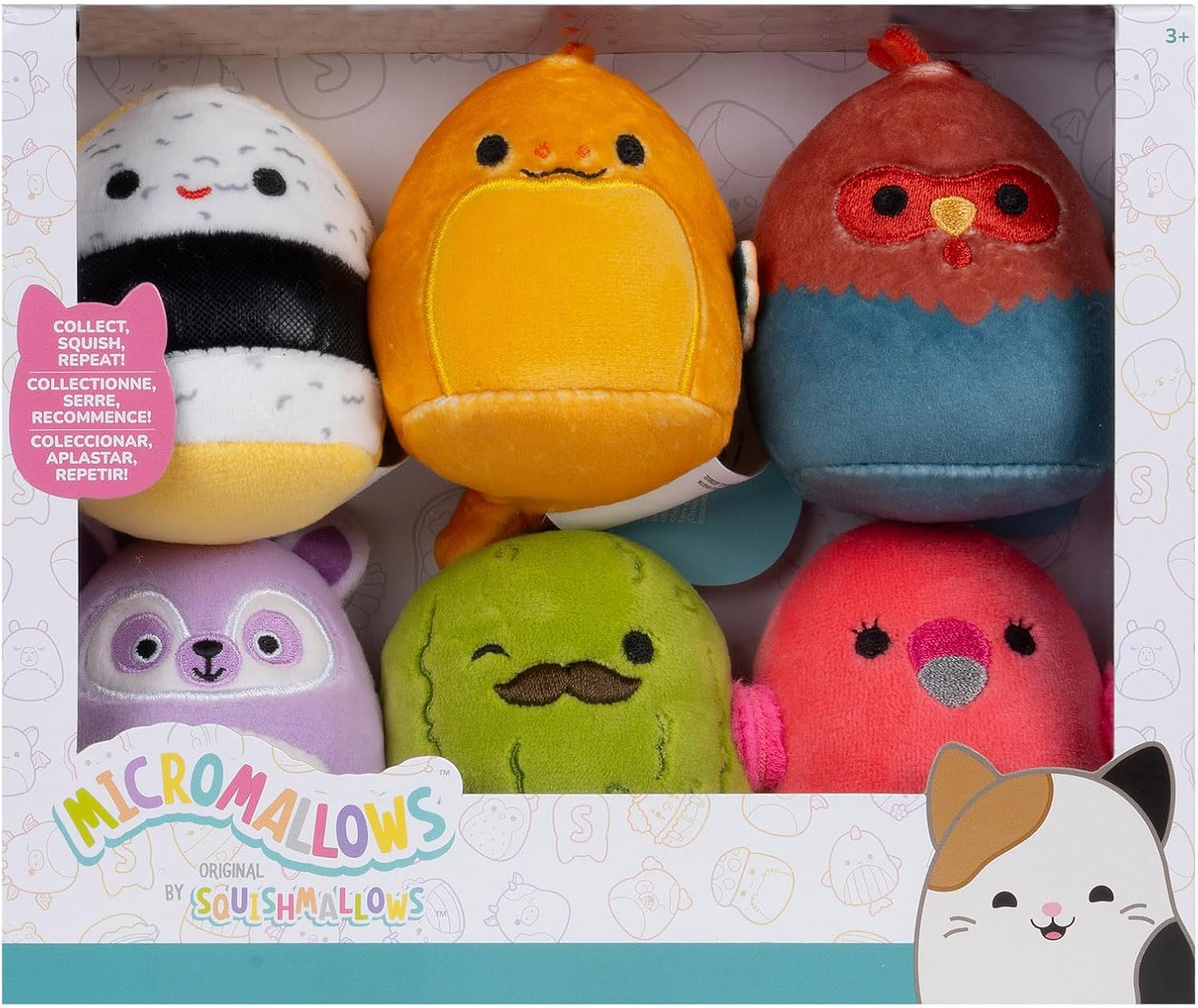 Thumbnail 2 de Squishmallows Micromallows SQMM0069 6er-Pack 6,5 cm