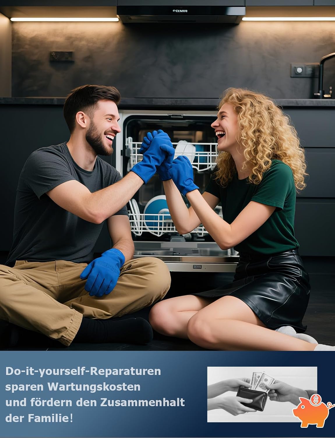 Detalle 2 de Mellbree Pumpentopf-Dichtungsset Ø182 mm – 2er Set für E15 Fehler bei Siemens/Bosch/Neff Geschirrspüler