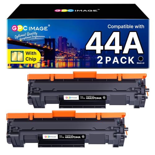 Detalle de GPC IMAGE 44A Cartucho de Tóner Negro Compatible para HP CF244A (2 Pack)