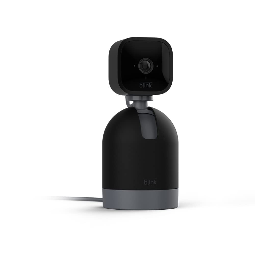 Thumbnail 1 de Blink Mini Pan-Tilt Camera: videocamera di sicurezza interna plug-in con audio bidirezionale e copertura 360°