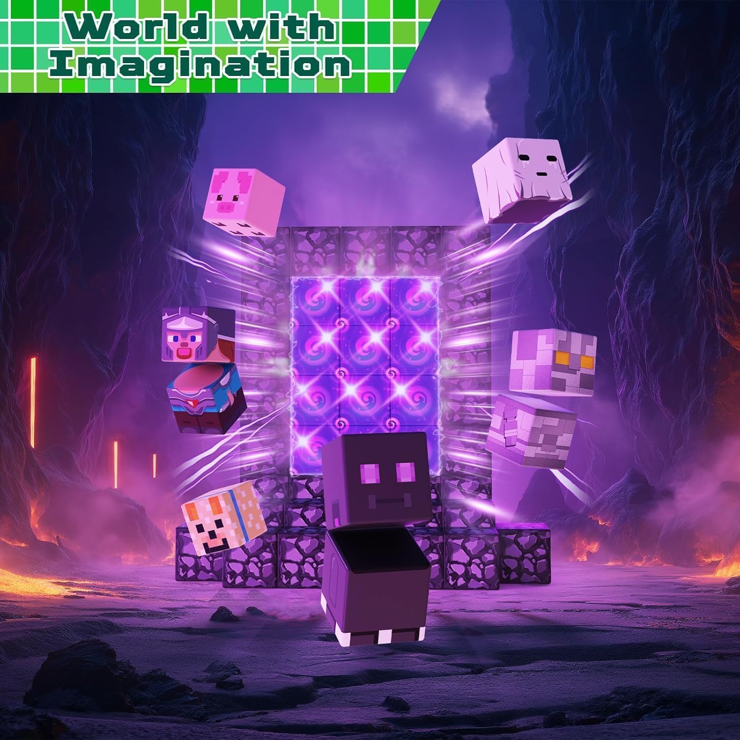 Thumbnail 4 de GraceDuck 300 Magnetic Blocks 🧩