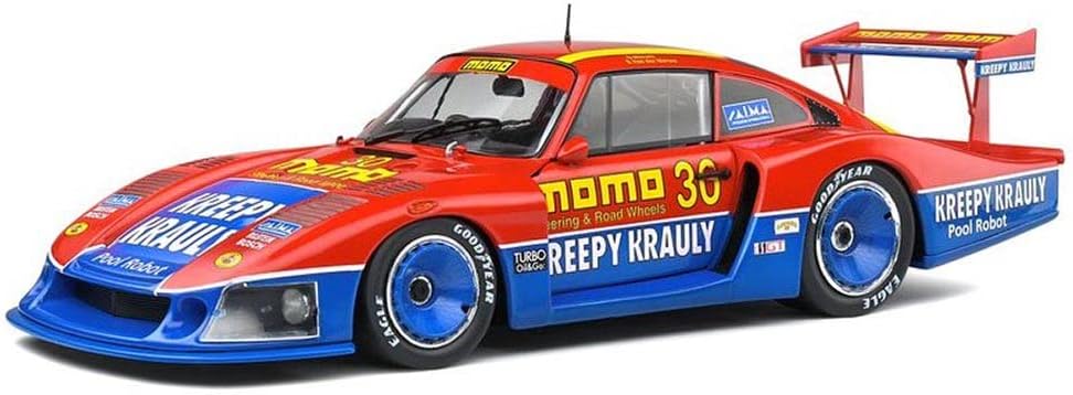 Detalle de Solido SOL1805404 Porsche 935 Mobydick 1:18 – metalowy model kolekcjonerski