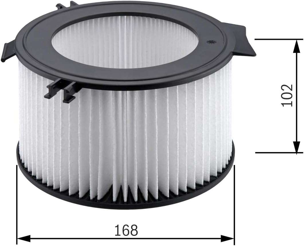Thumbnail 1 de Bosch M2056 Filtre d’Habitacle Standard — filtre contre pollen et poussière pour un air plus propre à l’intérieur du véhicule