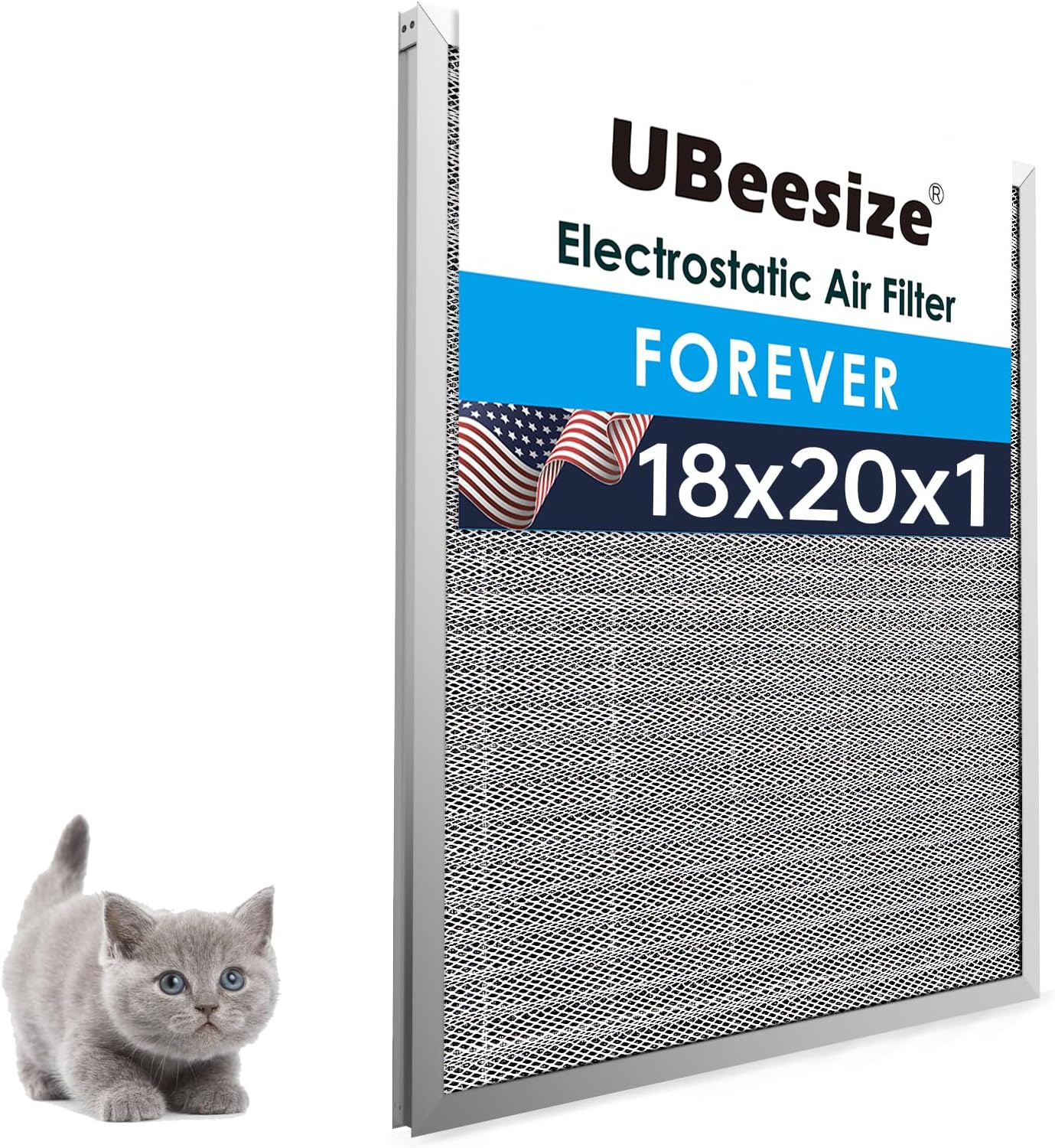 Detalle de UBeesize Electrostatic Air Filter MERV 8